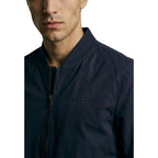 Guess Blue Polyester Bomber