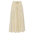 Jacqueline De Yong Beige Cotton Long Skirt