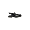 Dr. Martens Black Leather Flat Sandals