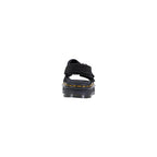 Dr. Martens Black Leather Flat Sandals