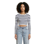 Only Blue Viscose Sweatshirt