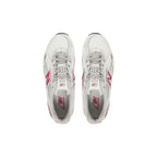 New Balance White Synthetic Athletic Sneakers