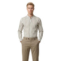 Gianni Lupo White Cotton Pattern Shirt