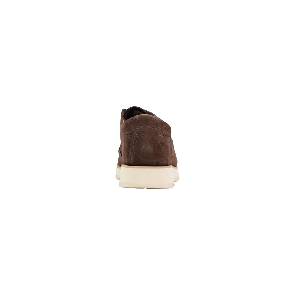 Timberland Brown Suede Leather Oxfords And Derbies