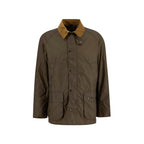 Barbour Green Cotton Full-Length Jacket