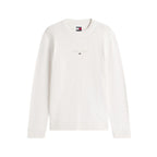 Tommy Hilfiger Jeans Cream Recycled Cotton Sweatshirt