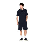 Armani Exchange Blue Cotton Knee Length