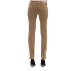 Jacob Cohen Beige Cotton Women Jeans - Eljoys Fashion 