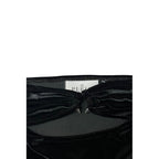 Philipp Plein Black Cotton Women Skirt