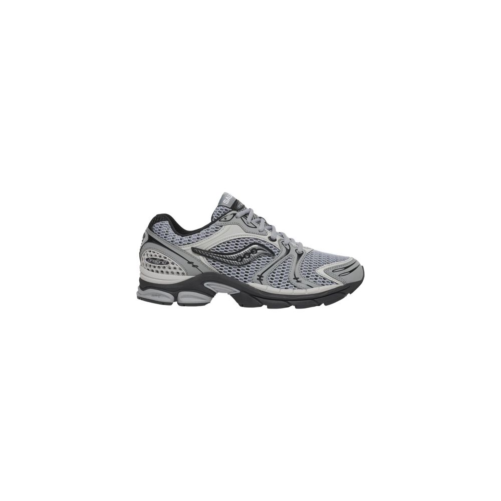 Saucony Gray Synthetic Athletic Sneakers - Eljoys Fashion 