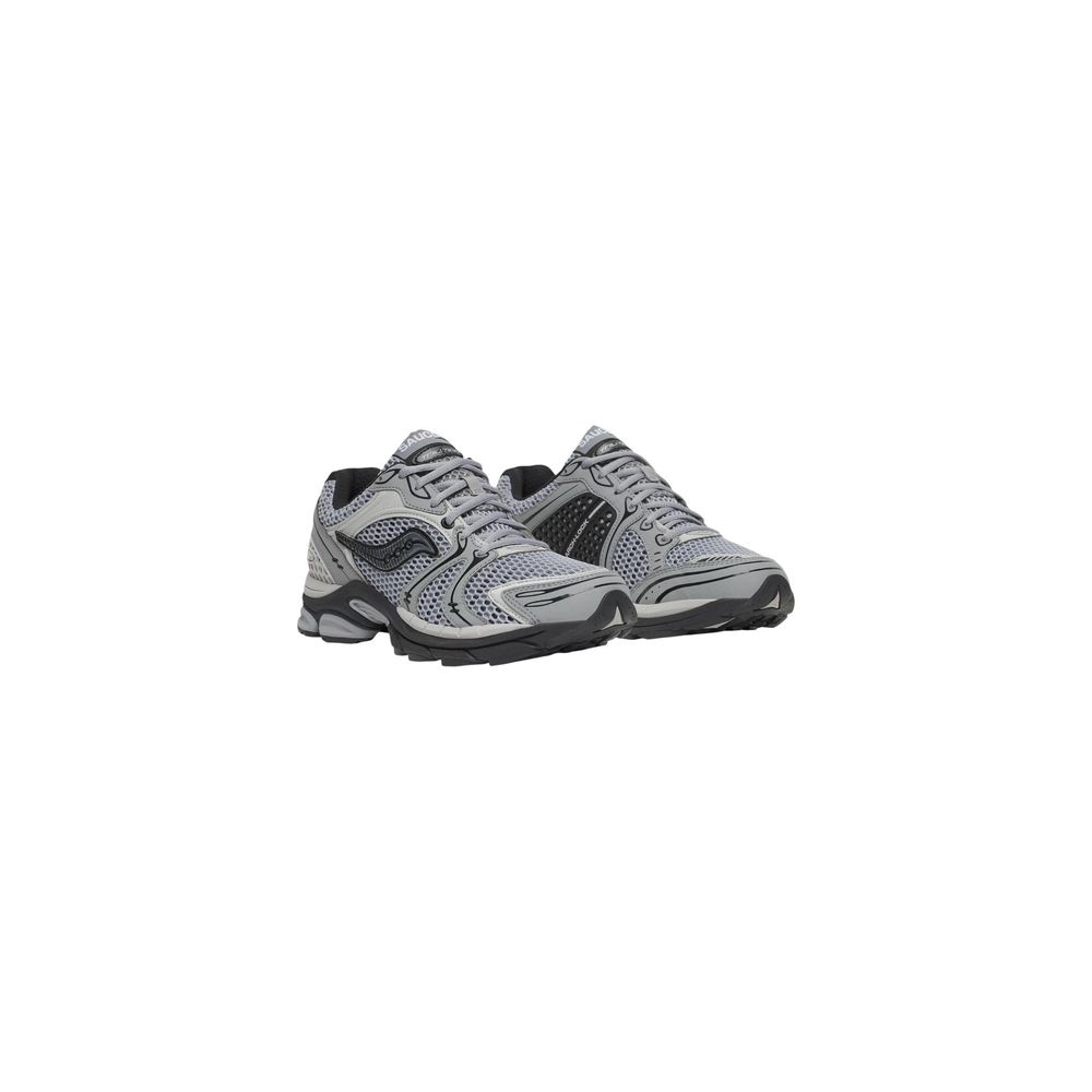 Saucony Gray Synthetic Athletic Sneakers - Eljoys Fashion 