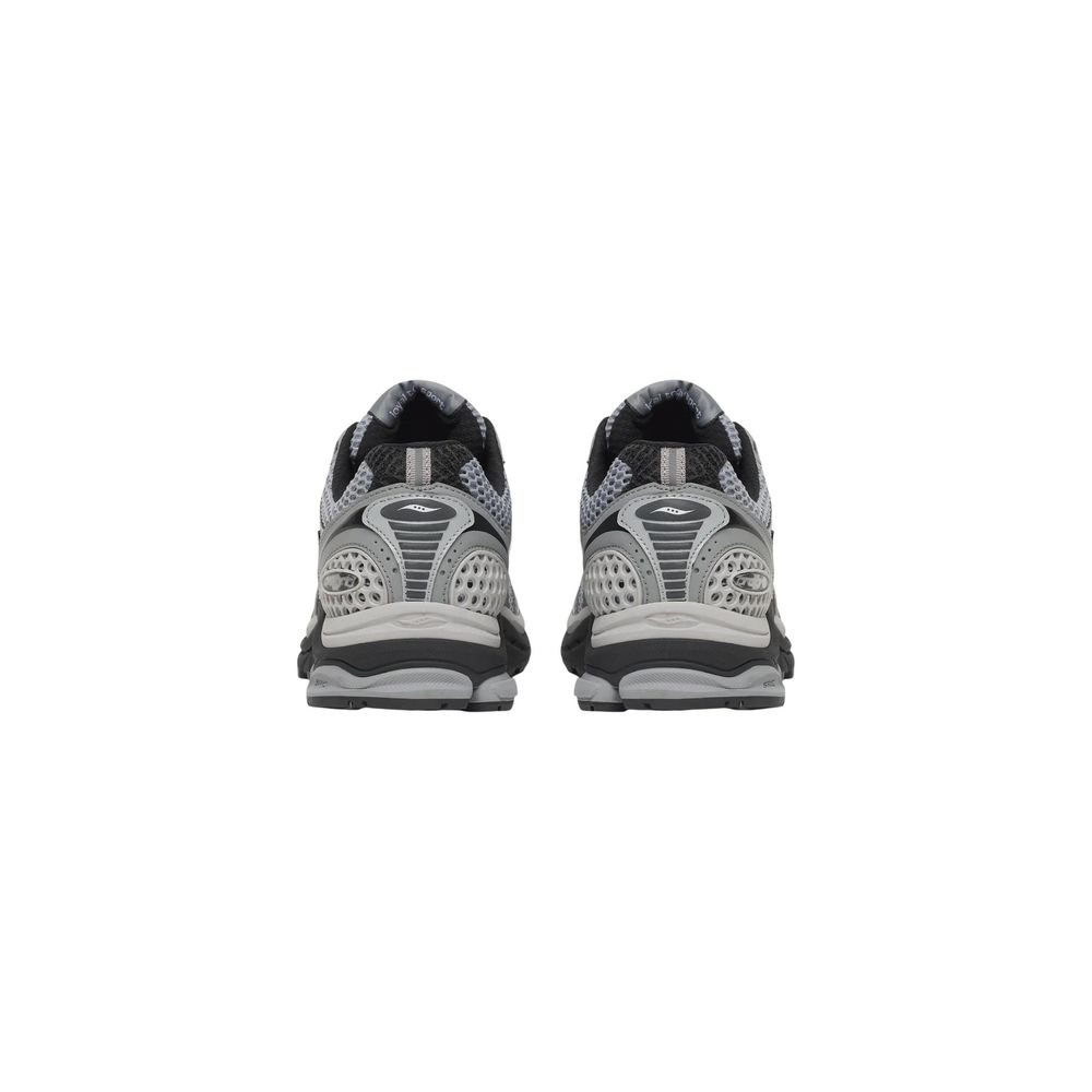 Saucony Gray Synthetic Athletic Sneakers - Eljoys Fashion 