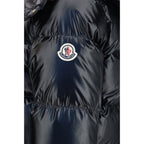 Moncler Black Goose Down Full-Length Jacket