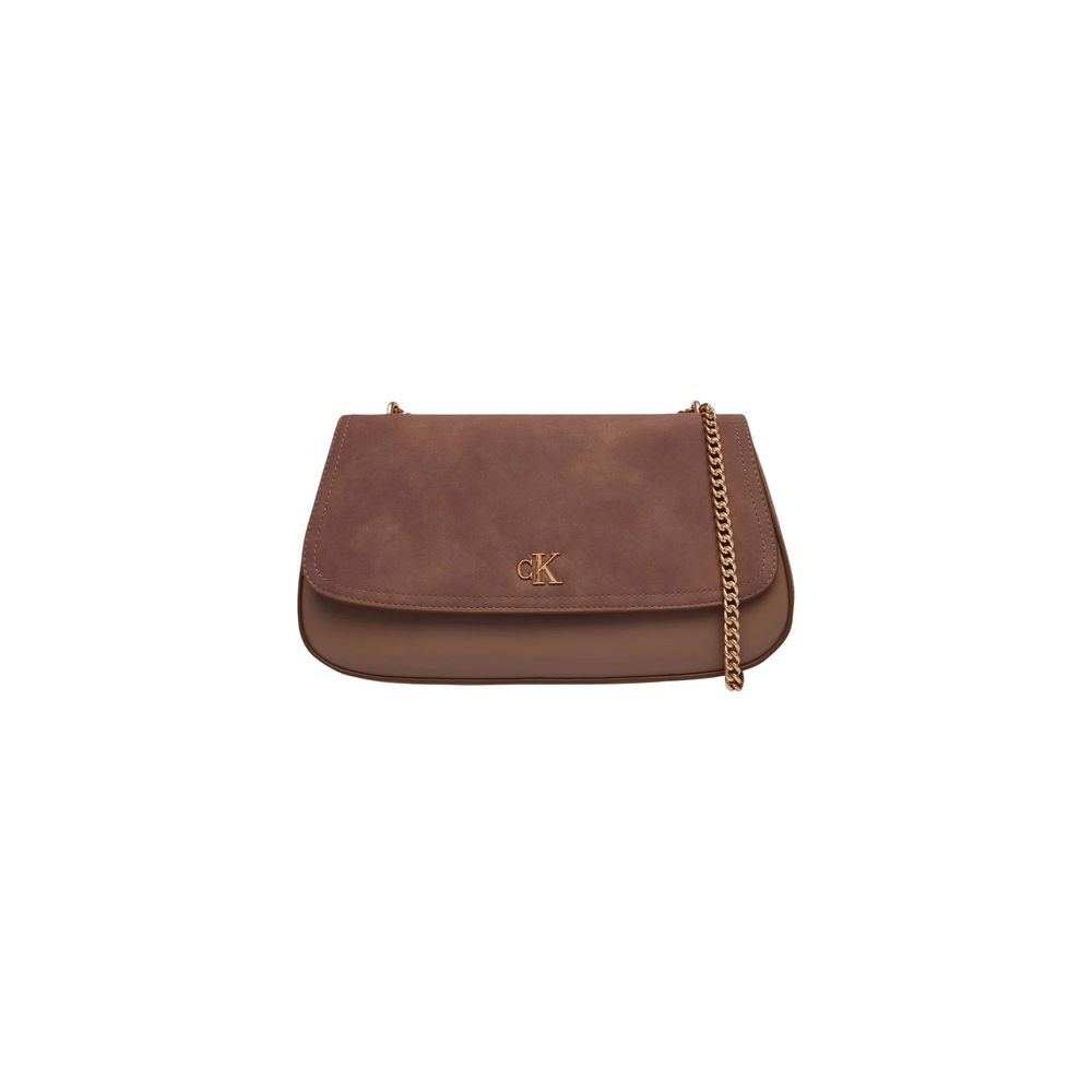 Calvin Klein Beige Polyethylene Handbag - Eljoys Fashion 