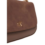 Calvin Klein Beige Polyethylene Handbag - Eljoys Fashion 