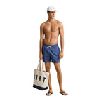 Gant Blue Recycled Polyamide Swim Shorts