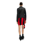 Desigual Black Polyester Leather Jacket