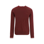 Thom Browne Bordeaux Wool Oves Aries Cardigan
