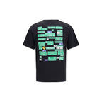 Palm Angels Black Cotton T-Shirt