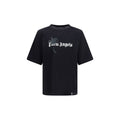 Palm Angels Black Cotton T-Shirt