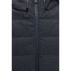 Herno Gray Polyester Full-Length Jacket