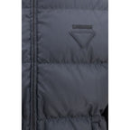 Prada Blue Polyamide Full-Length Jacket