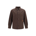 Jacquemus Brown Denim Shirt