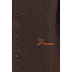 Jacquemus Brown Denim Shirt