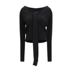 Ermanno Scervino Black Cashmere Cardigan