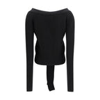 Ermanno Scervino Black Cashmere Cardigan