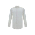 Finamore White Cotton Dress Shirt