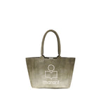Isabel Marant Bicolor Cotton Shoulder Bag
