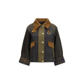 Barbour Brown Cotton Shell Jacket