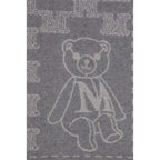 Max Mara Gray Cashmere Scarf