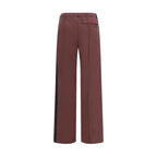 Courrèges Bordeaux Polyester Joggers (Workout Pants)