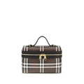 Burberry Brown Cotton Shoulder Bag