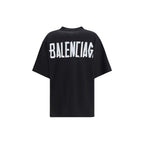 Balenciaga Black Cotton T-Shirt