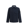 Stone Island Blue Polyamide Shirt