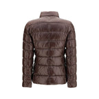 Herno Brown Goose Down Full-Length Jacket