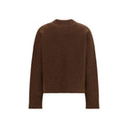 Ami Paris Brown Alpaca Vicugna Pacos Sweatshirt