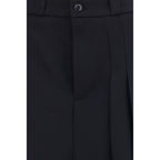 Our Legacy Black Wool Oves Aries Midi Skirt