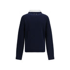 Balenciaga Blue Cotton Sweatshirt