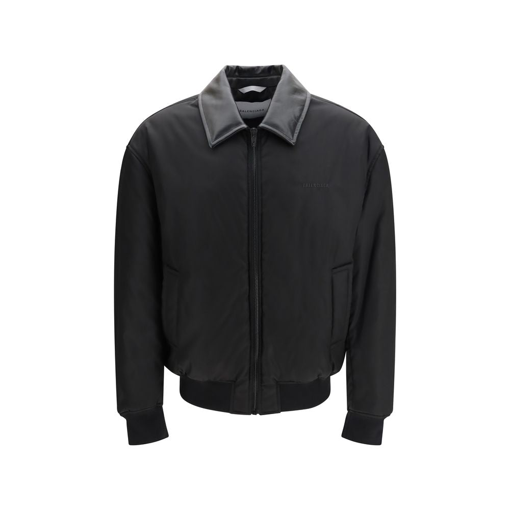 Balenciaga Black Nylon Bomber