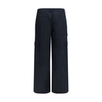 Balenciaga Black Cotton Cargo Pants