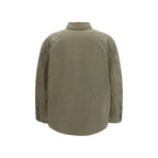 Off-White Bicolor Cotton Shell Jacket