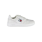 Tommy Hilfiger White Polyester Women's Sneaker
