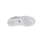 Tommy Hilfiger White Polyester Women's Sneaker
