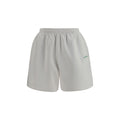 Balenciaga White Cotton Bermuda Shorts