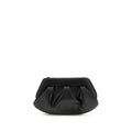 THEMOIRè Black Recycled Leather Shoulder Bag