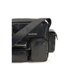 Balenciaga Black Lamb Ovis Aries Shoulder Bag